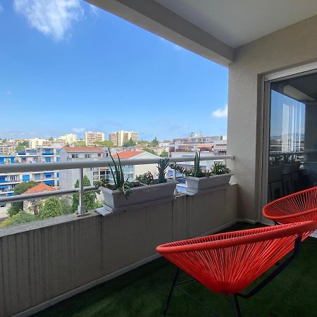 T3 Climatise Villa Juana Avec Parking Et Proche Plage Antibes Bagian luar foto