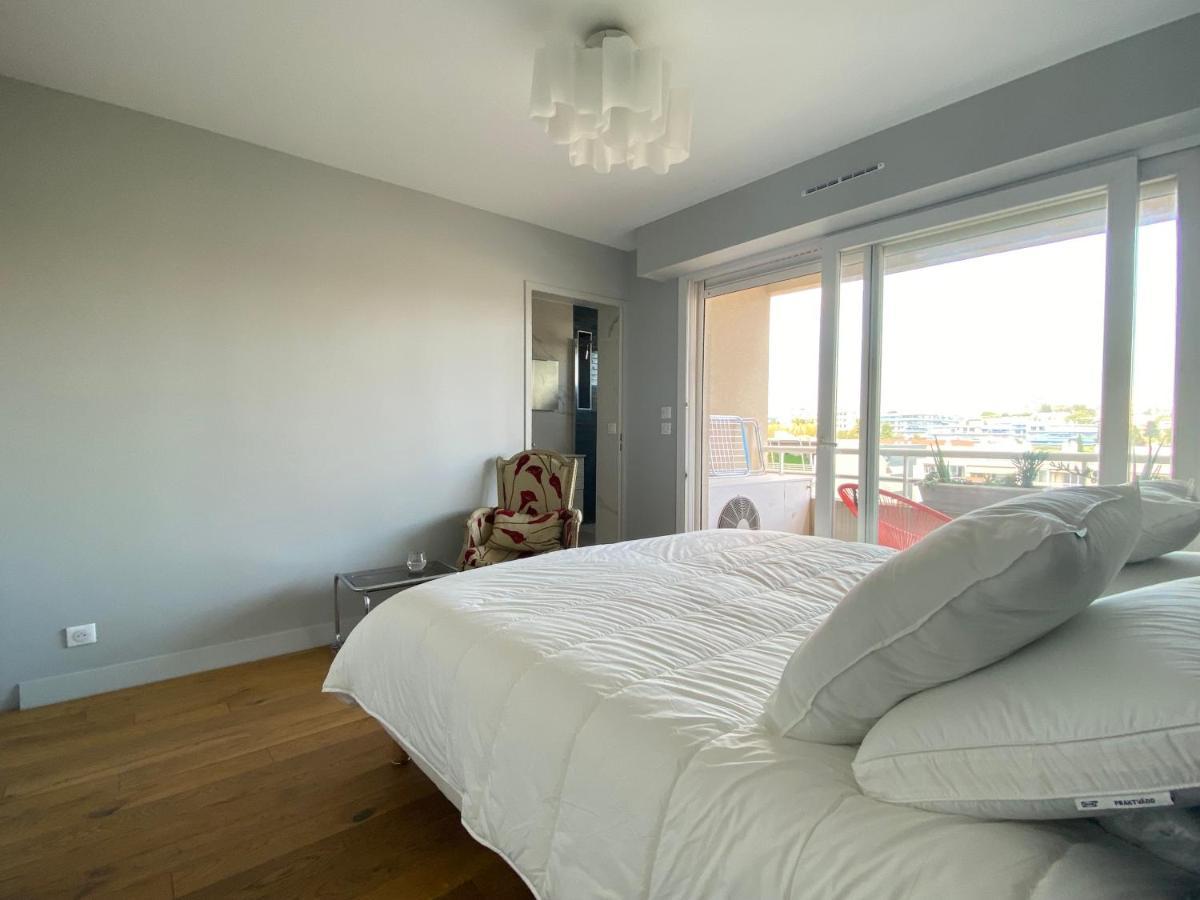 T3 Climatise Villa Juana Avec Parking Et Proche Plage Antibes Bagian luar foto